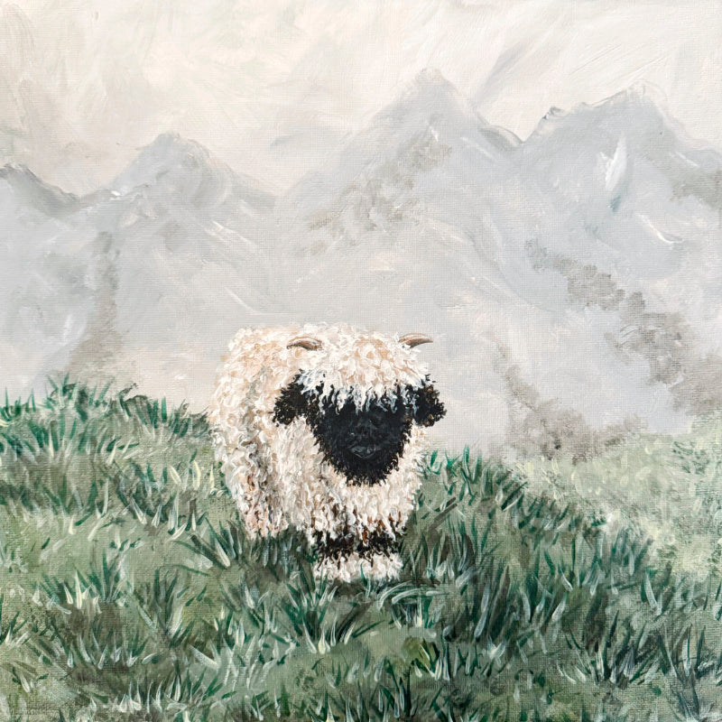Sheep on the Mountain